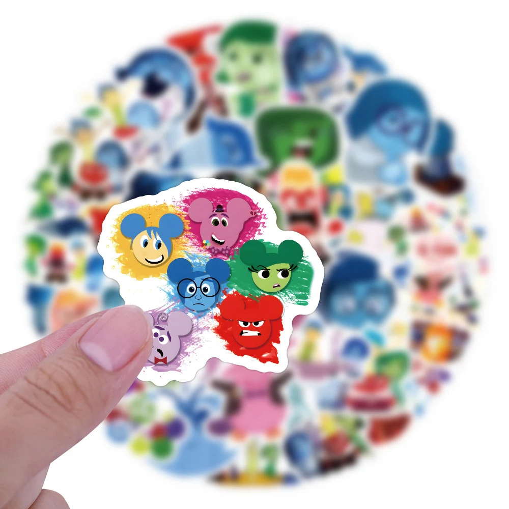 10 30 50pcs Disney INSIDE OUT Graffiti Stickers Decals Toys Decorative Stationery Laptop Car Vinyl Cute - Inside Out Plush